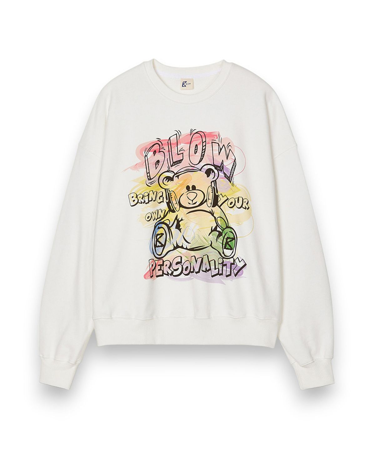 블로우(BLOW) BEAR GRAPHIC ART SWEATSHIRT