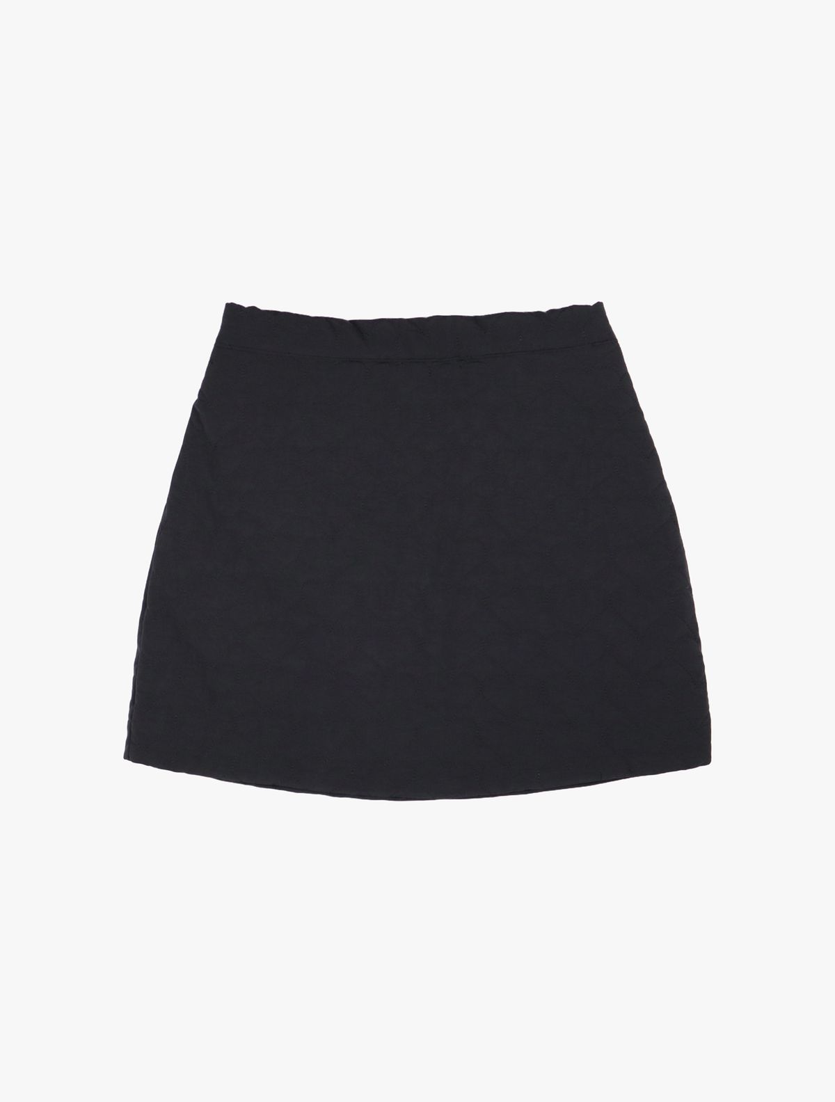 핑크파인애플(PINKPINEAPPLE) HEART PADDING SKIRT_BLACK