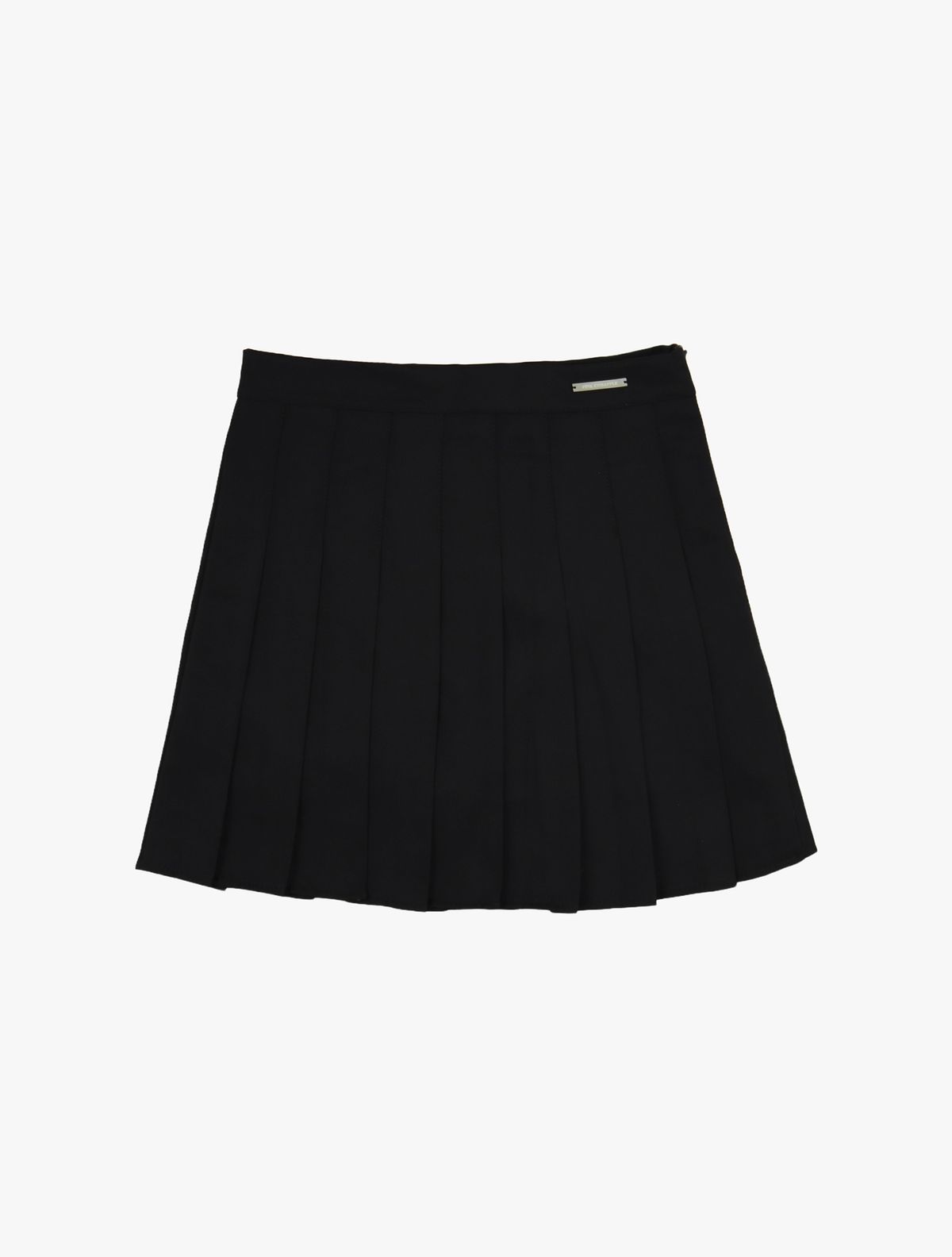 핑크파인애플(PINKPINEAPPLE) BASIC PLEATS SKIRT_BLACK