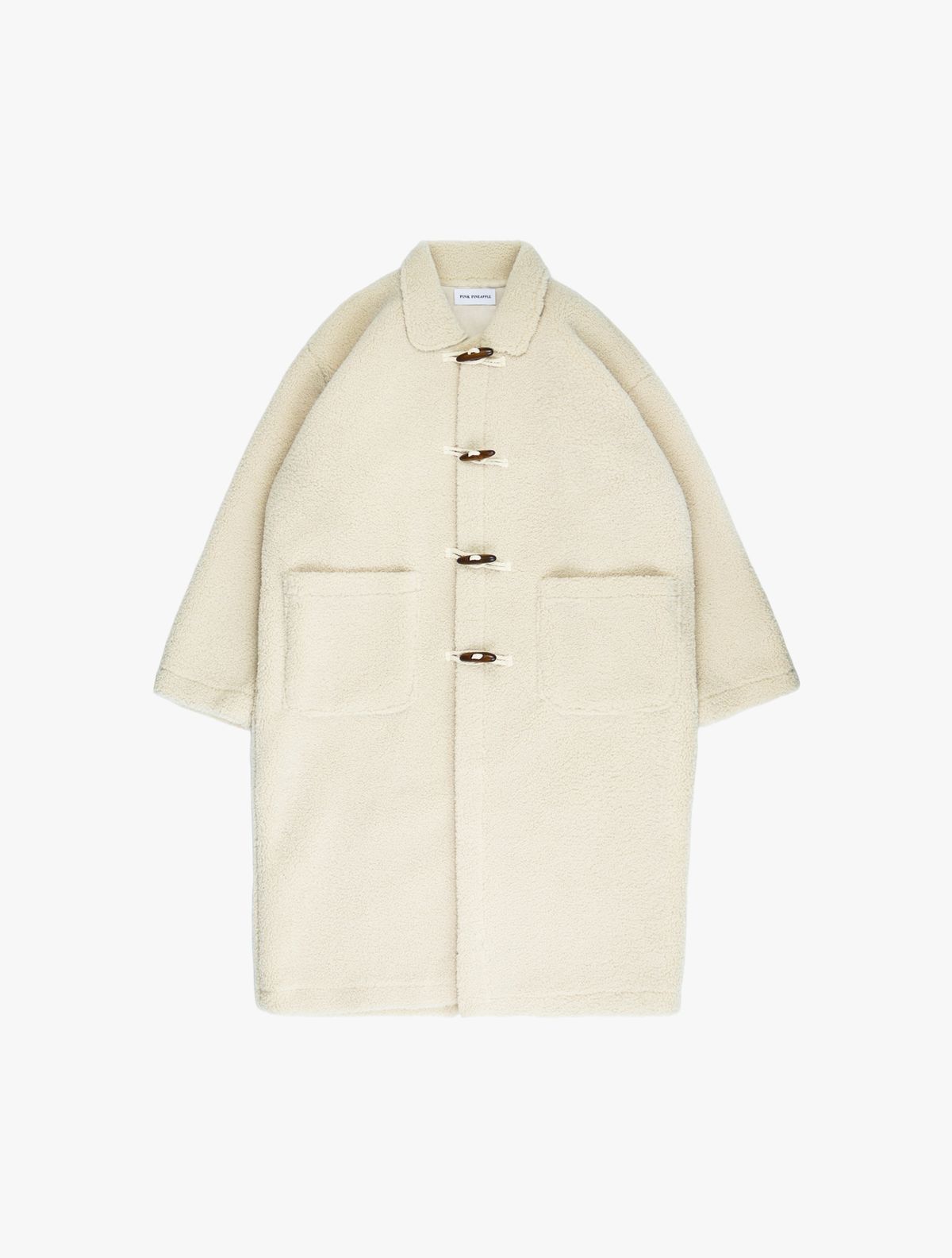 핑크파인애플(PINK PINEAPPLE) DUMBLE DUFFLE COAT_BEIGE