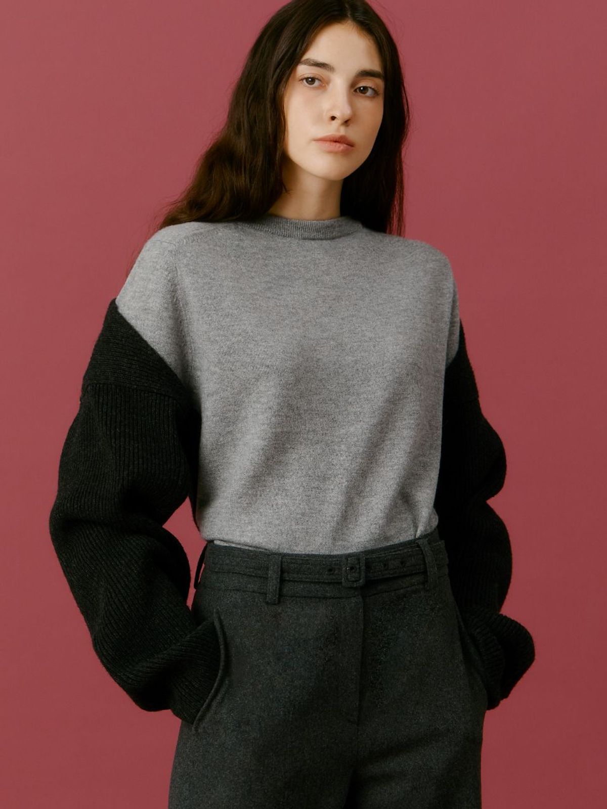 조셉앤스테이시(JOSEPH&STACEY) Super Fine Wool Bolero (5Color)