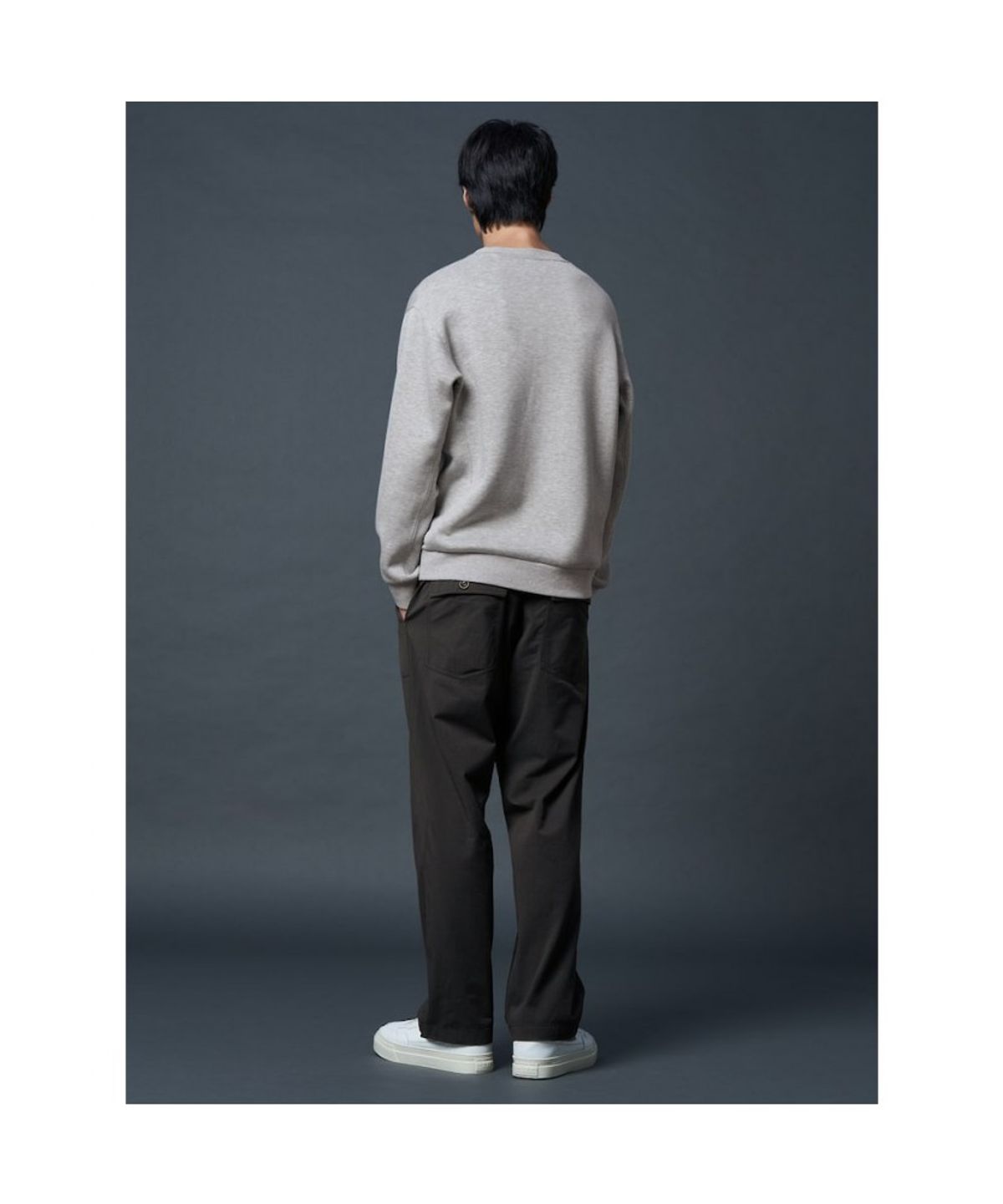 시프트지(SHIFT.G) Rayon Blended Pocket Patch SemiOver T  Grey