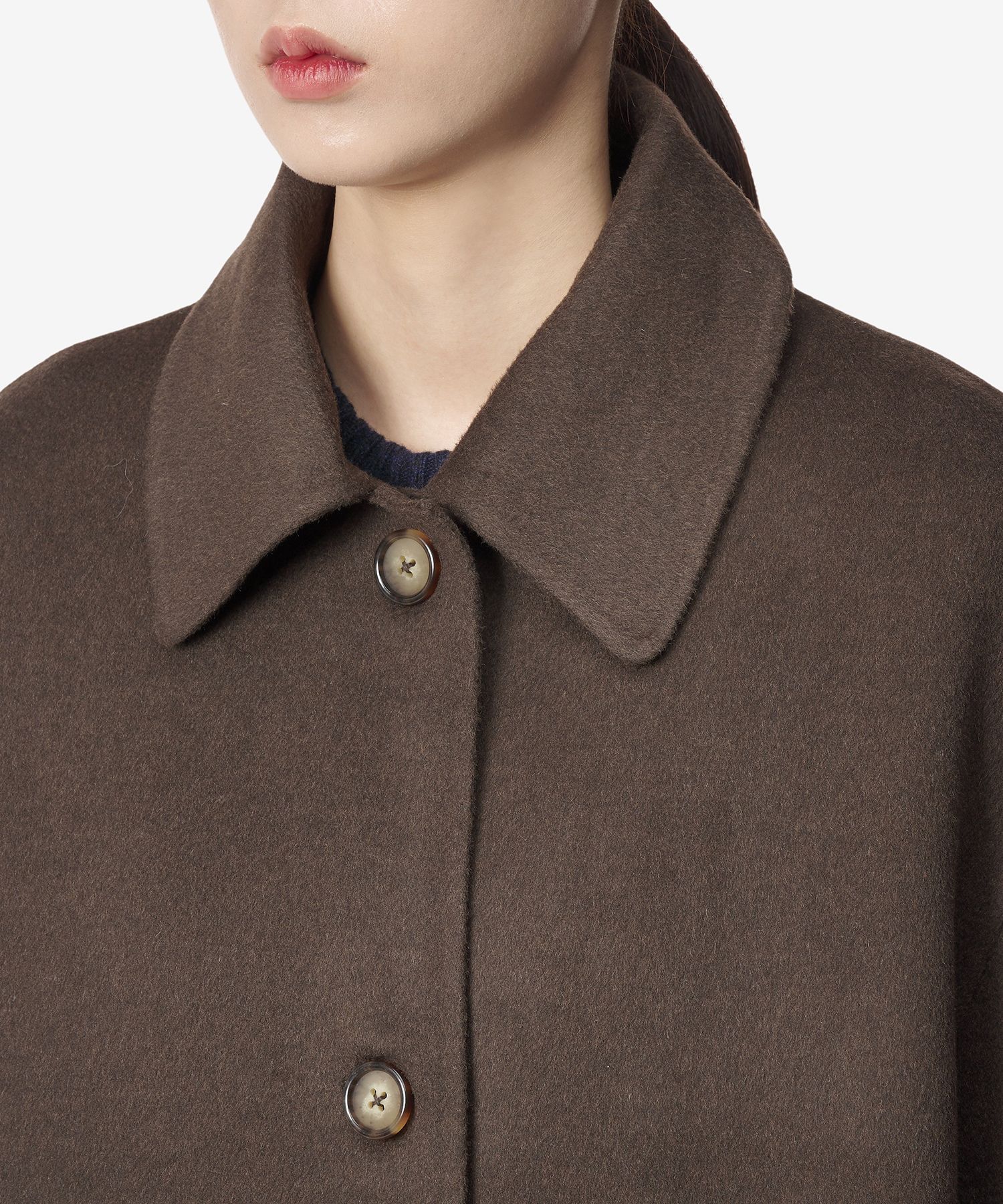 【関税込み】TOTEME ブラウン Double カーコート MUSINSA | TOTEME Double Car Coat - Chocolate