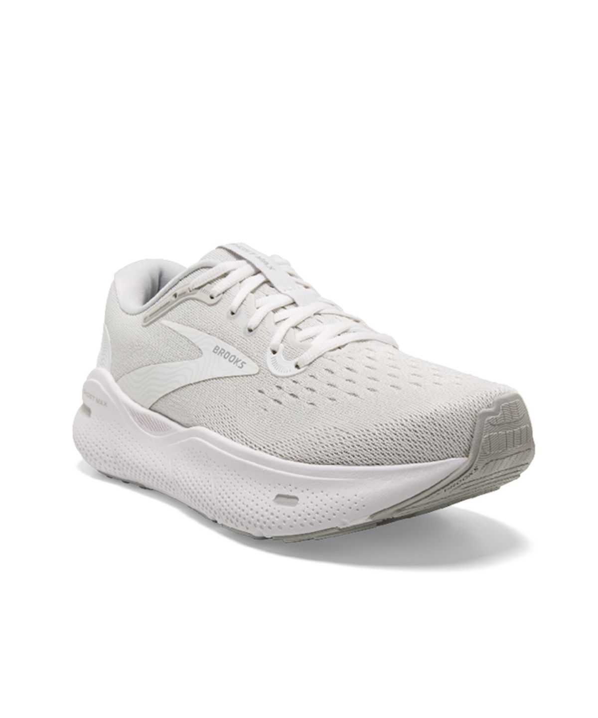 브룩스러닝(BROOKS RUNNING) (남성) 고스트 맥스 와이드 - 화이트 - 1104062E124