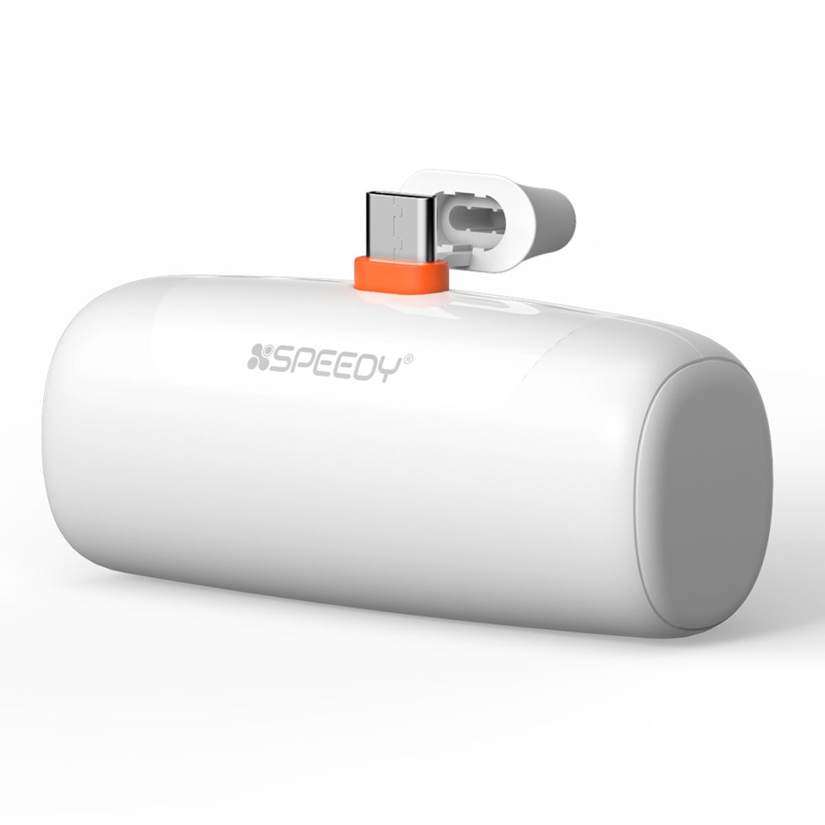 스피디(SPEEDY) PD 20W 미니 일체형 도킹형 고속충전 보조배터리 5000mAh