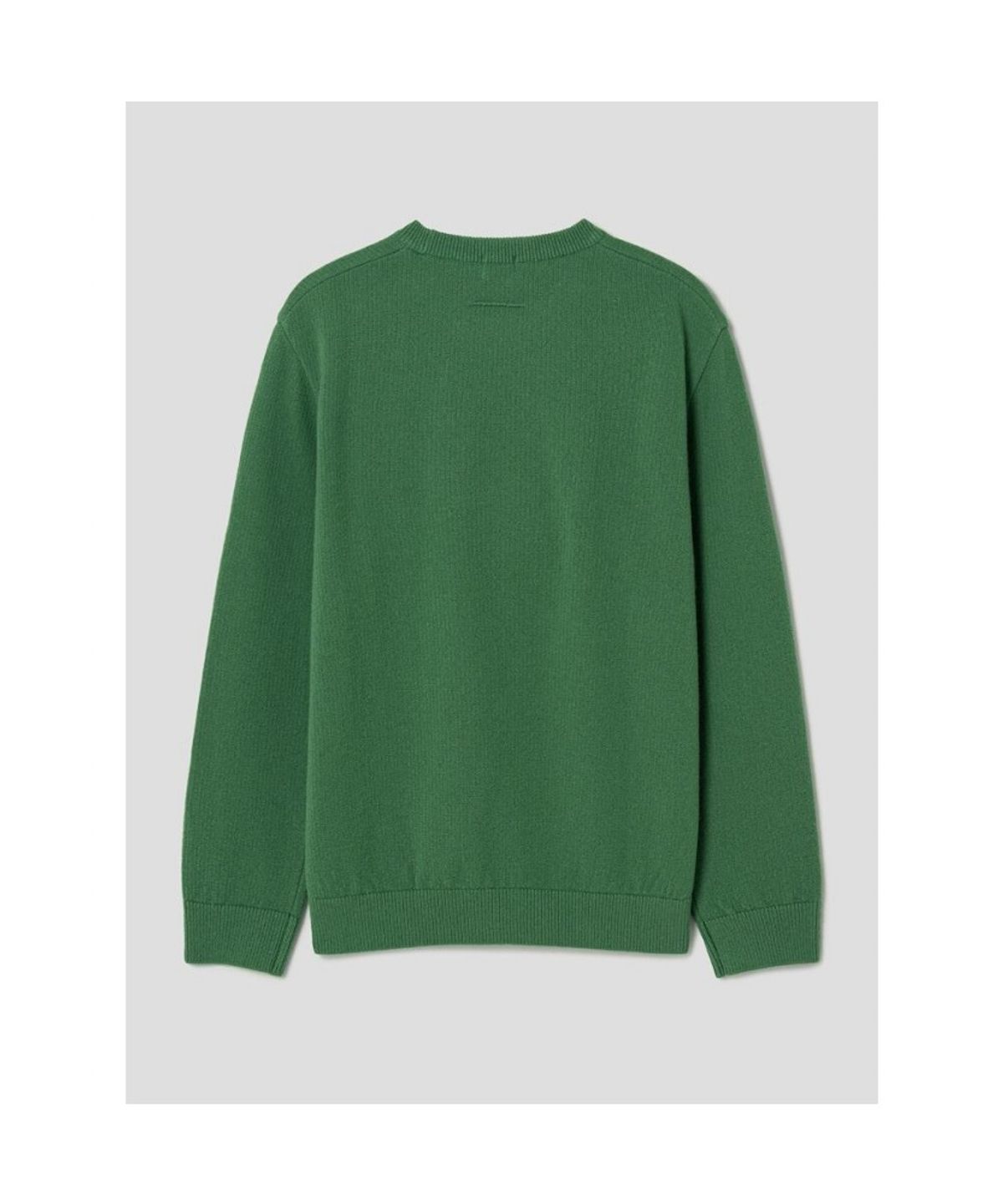 시프트지(SHIFT.G) Wool Texture Crewneck Sweater  Green