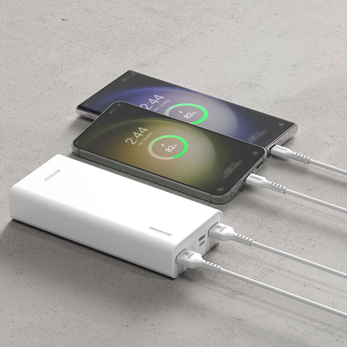 스피디(SPEEDY) 슬림 핏 보조배터리 20000mAh + C타입 케이블