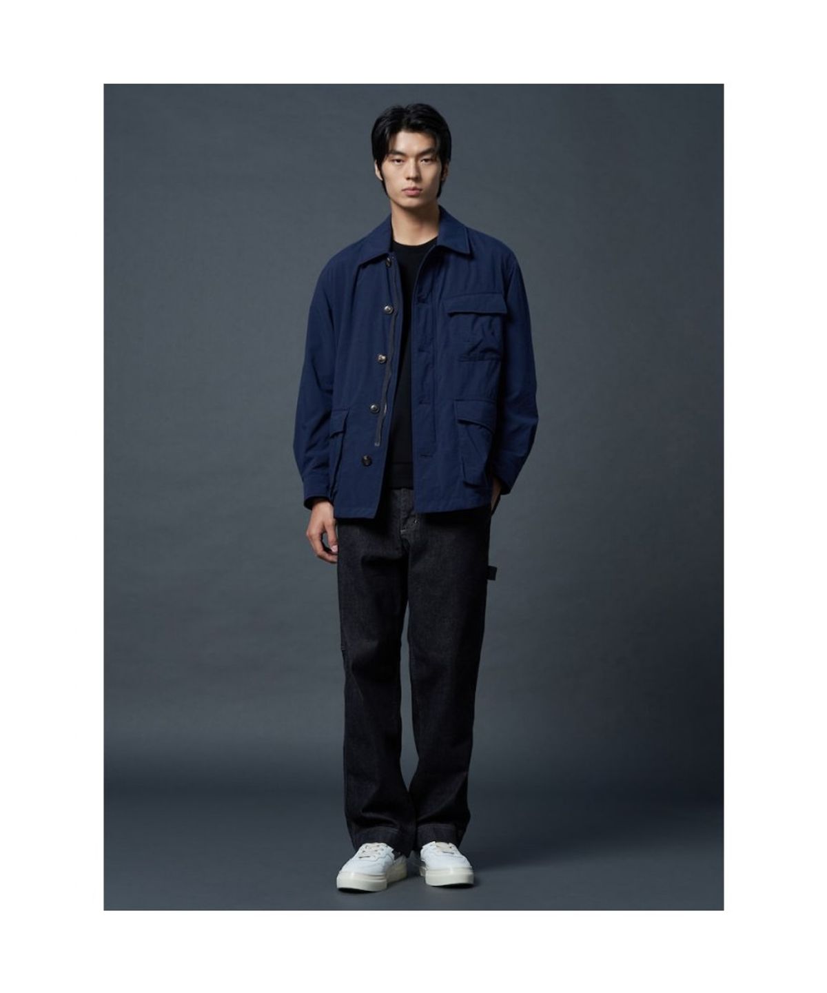 시프트지(SHIFT.G) Work Chore Jacket  Royal Blue