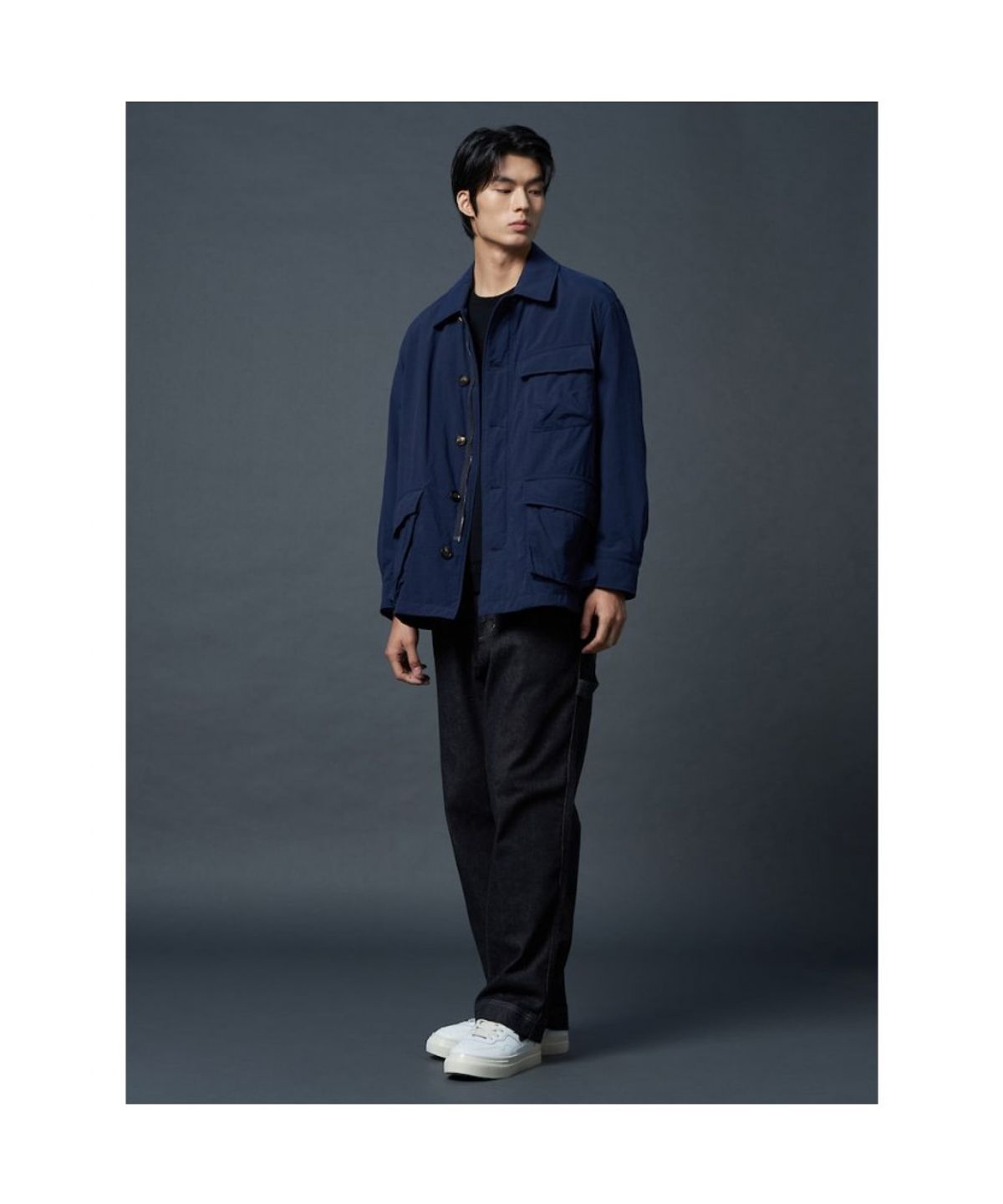 시프트지(SHIFT.G) Work Chore Jacket  Royal Blue