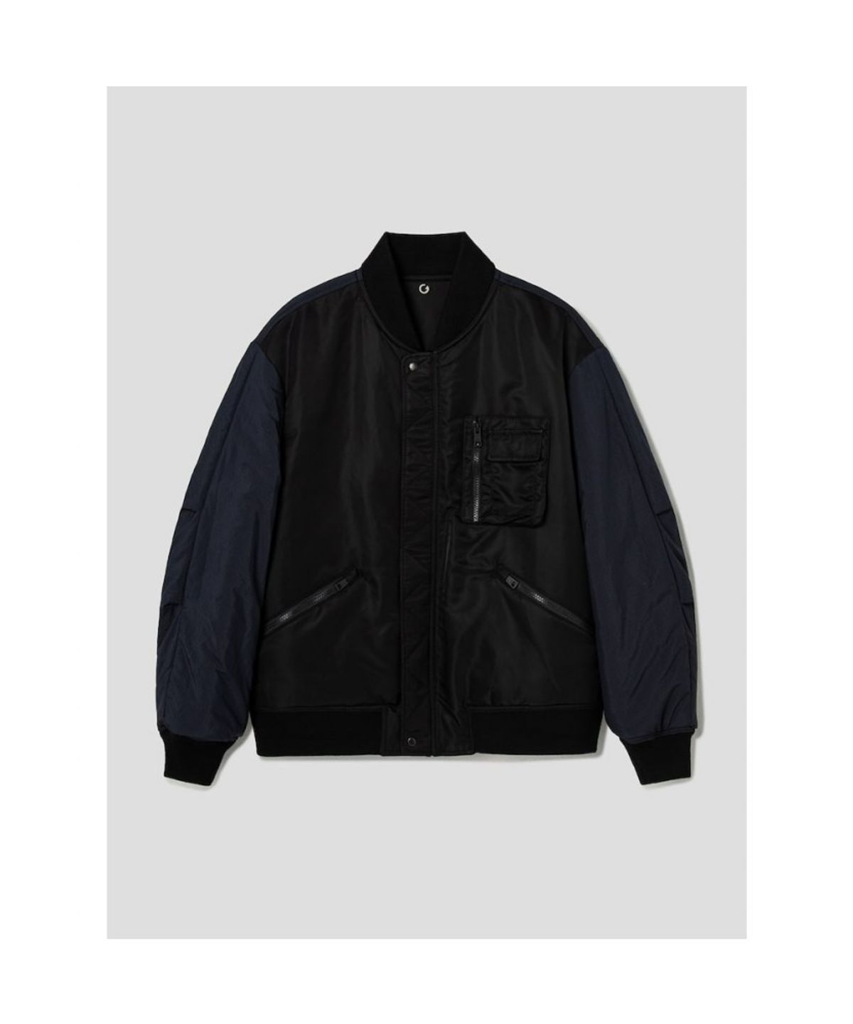 시프트지(SHIFT.G) Reversible Aviator Padding Jumper  Black