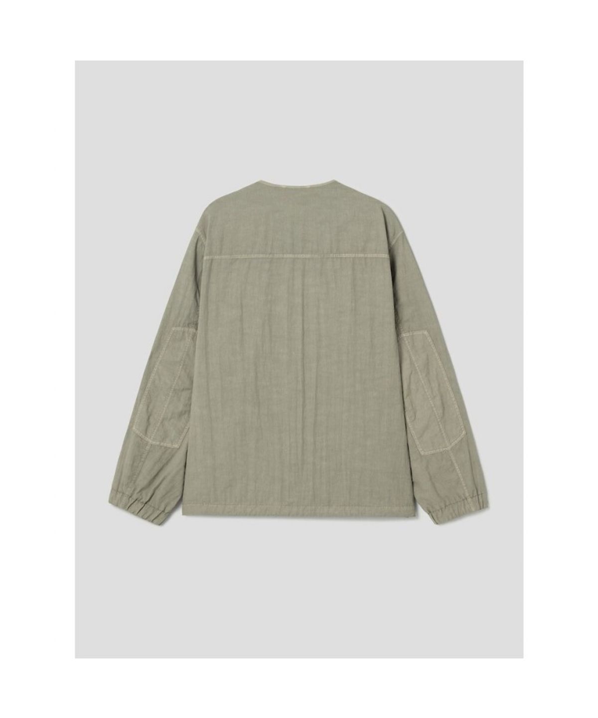 시프트지(SHIFT.G) GarmentDyed Module Jumper  Beige