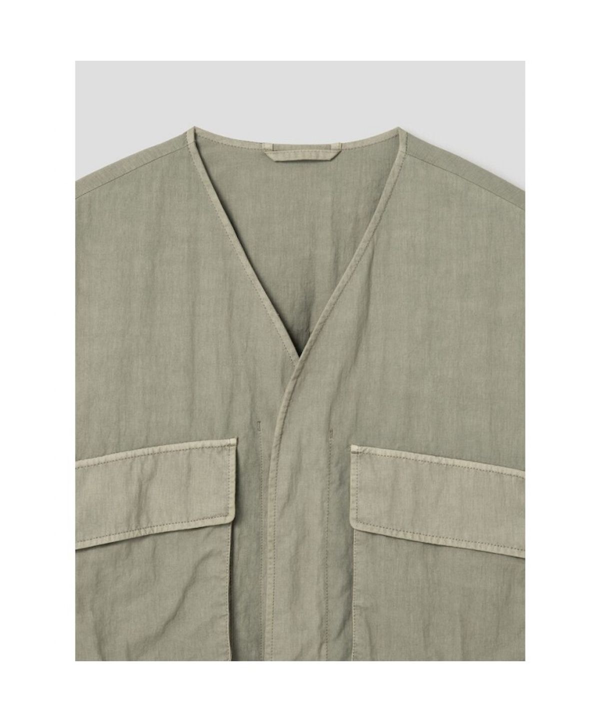 시프트지(SHIFT.G) GarmentDyed Module Jumper  Beige