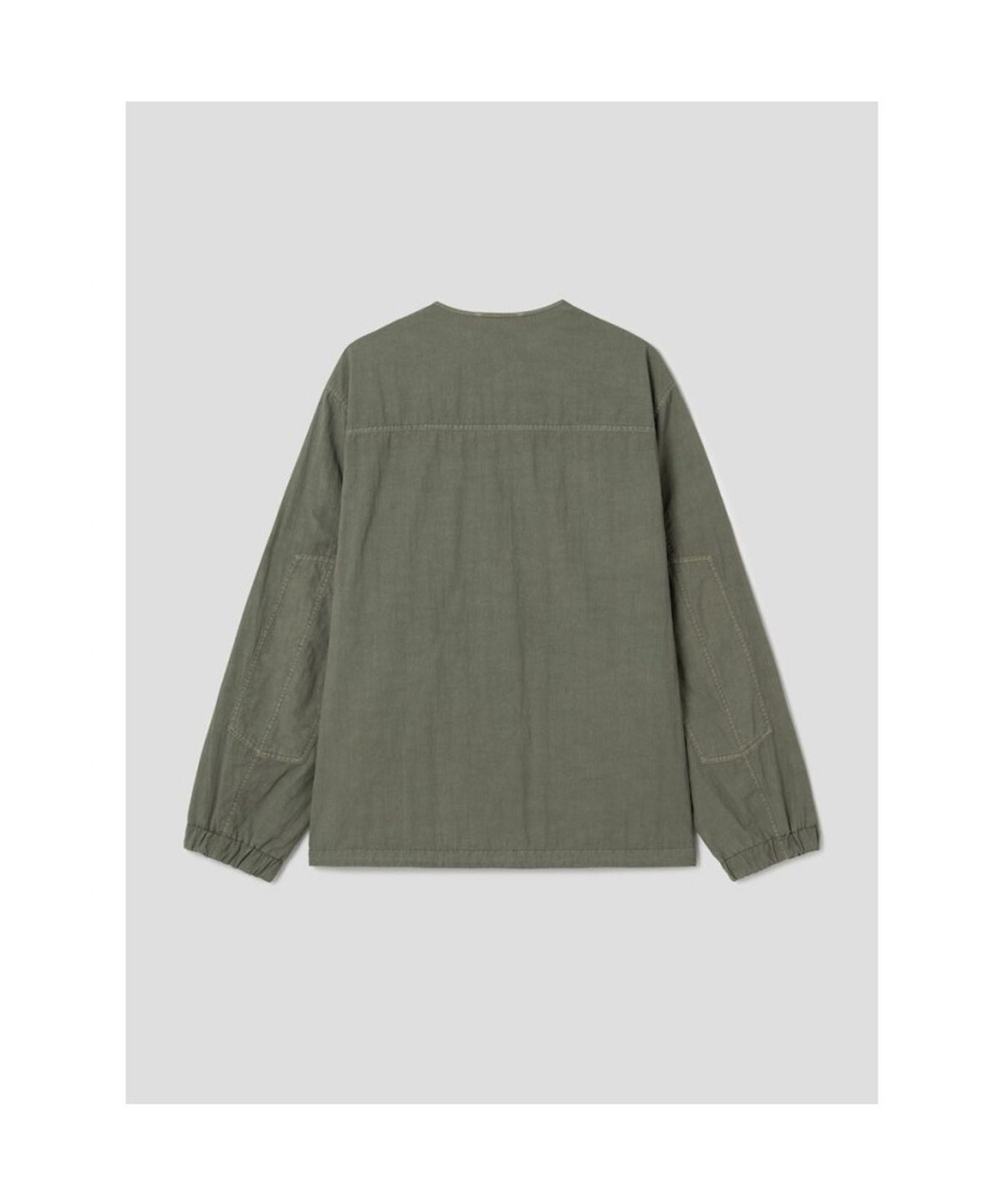 시프트지(SHIFT.G) GarmentDyed Module Jumper  Khaki