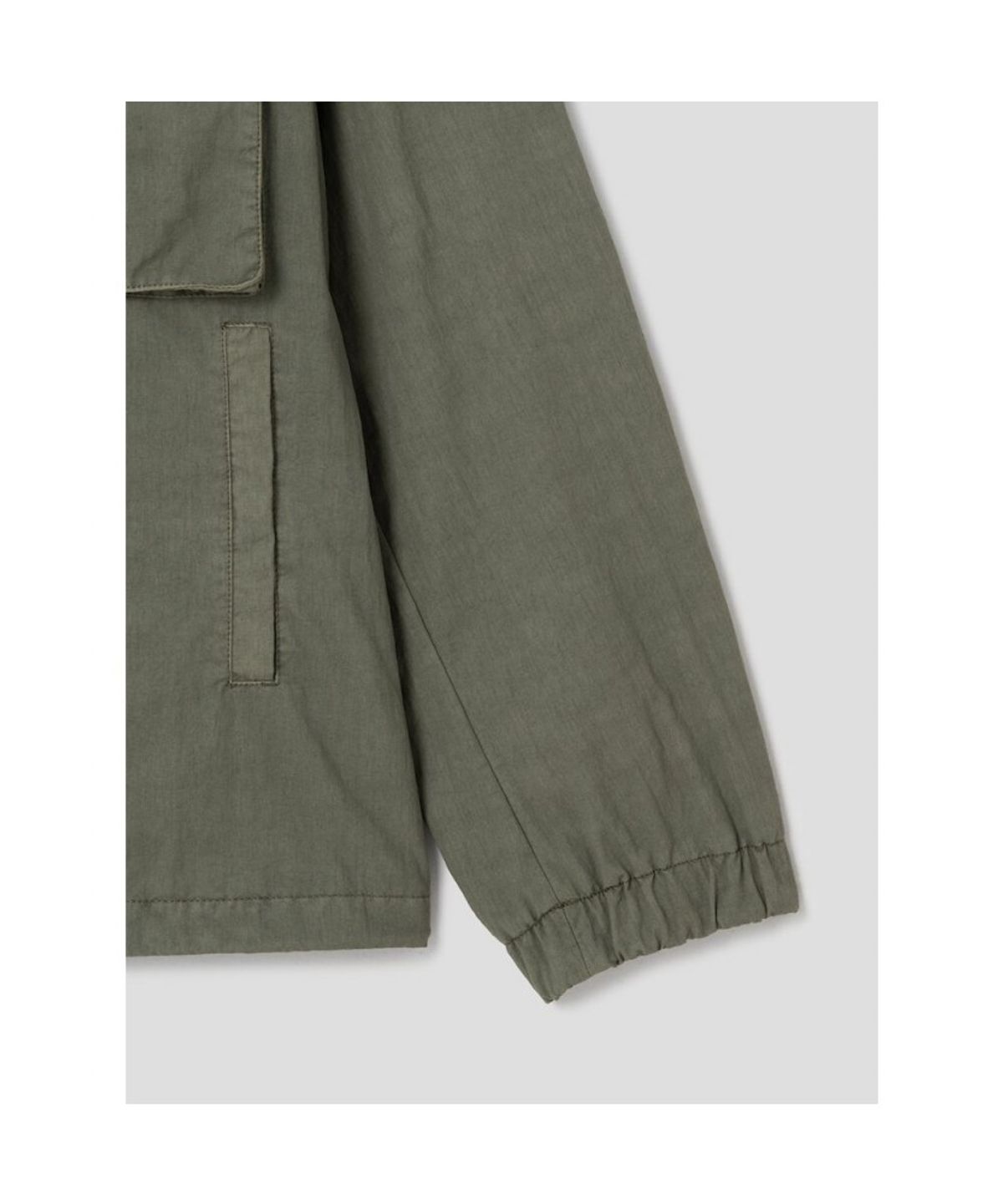 시프트지(SHIFT.G) GarmentDyed Module Jumper  Khaki