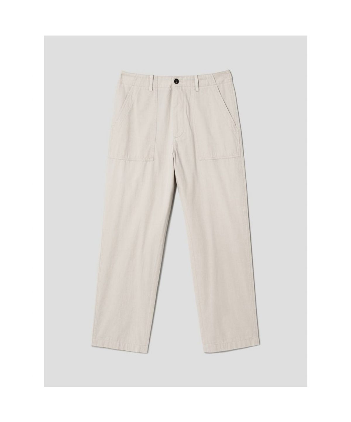 시프트지(SHIFT.G) Semi Wide Fatigue Pants  Ivory