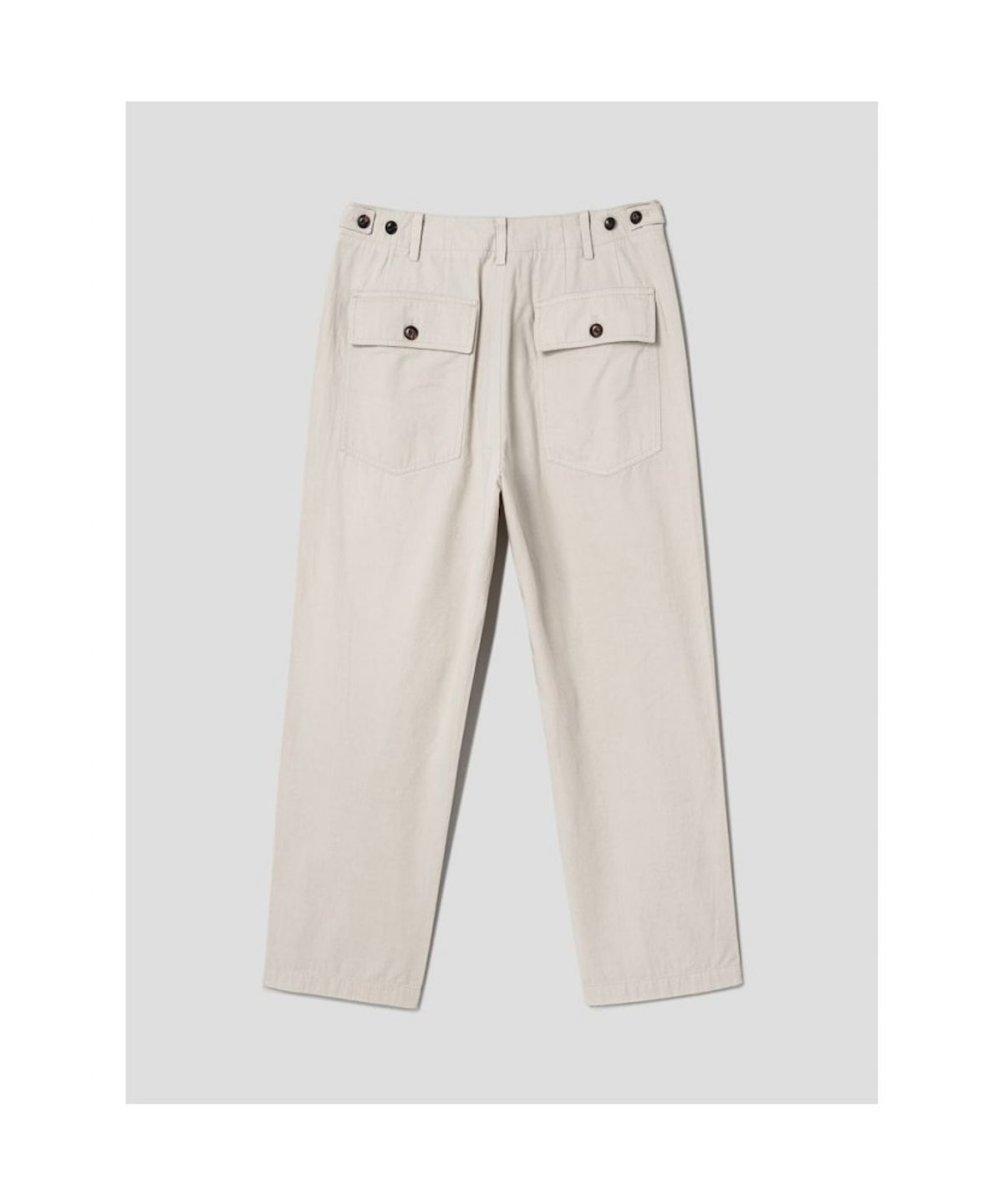 시프트지(SHIFT.G) Semi Wide Fatigue Pants  Ivory