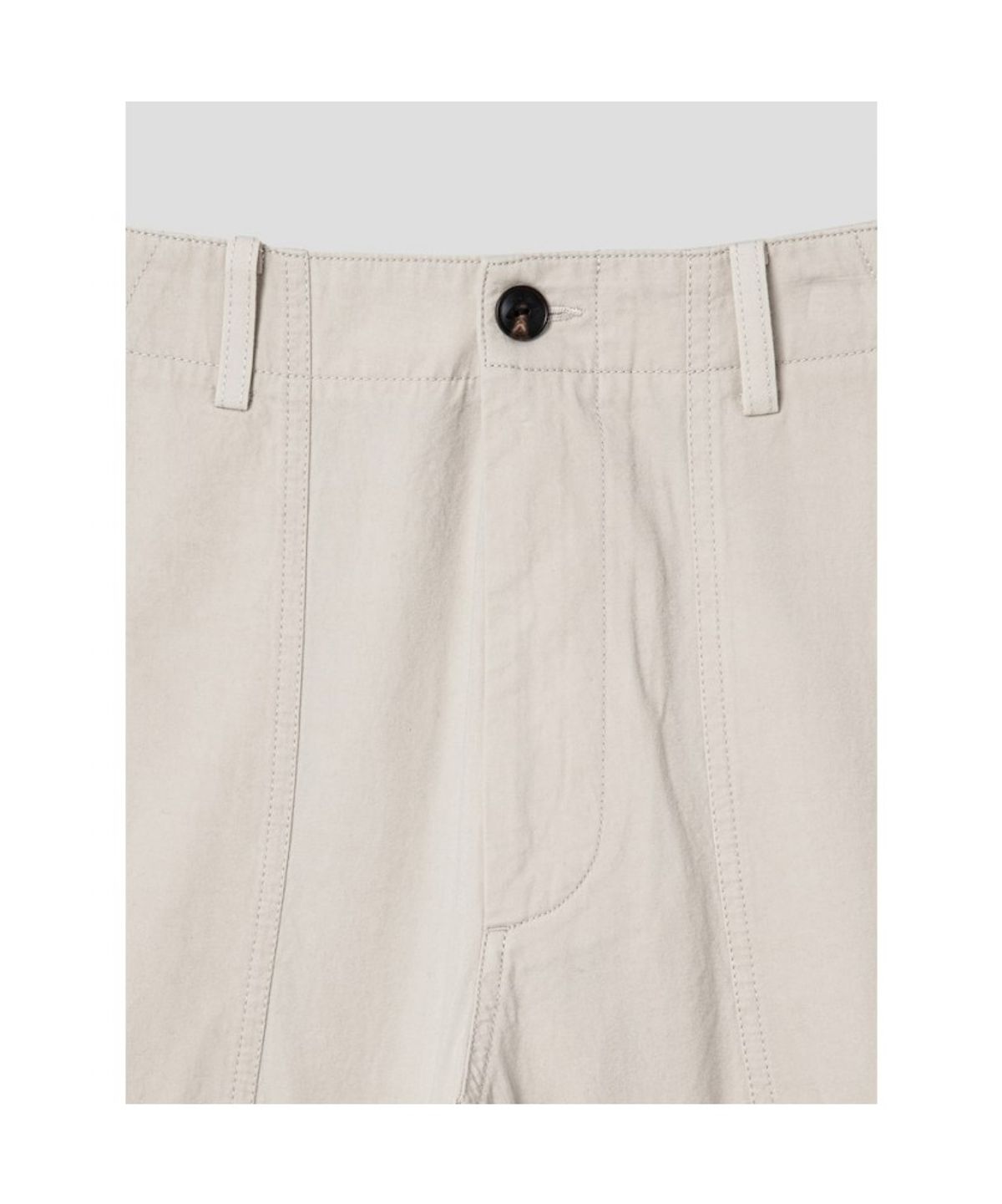시프트지(SHIFT.G) Semi Wide Fatigue Pants  Ivory