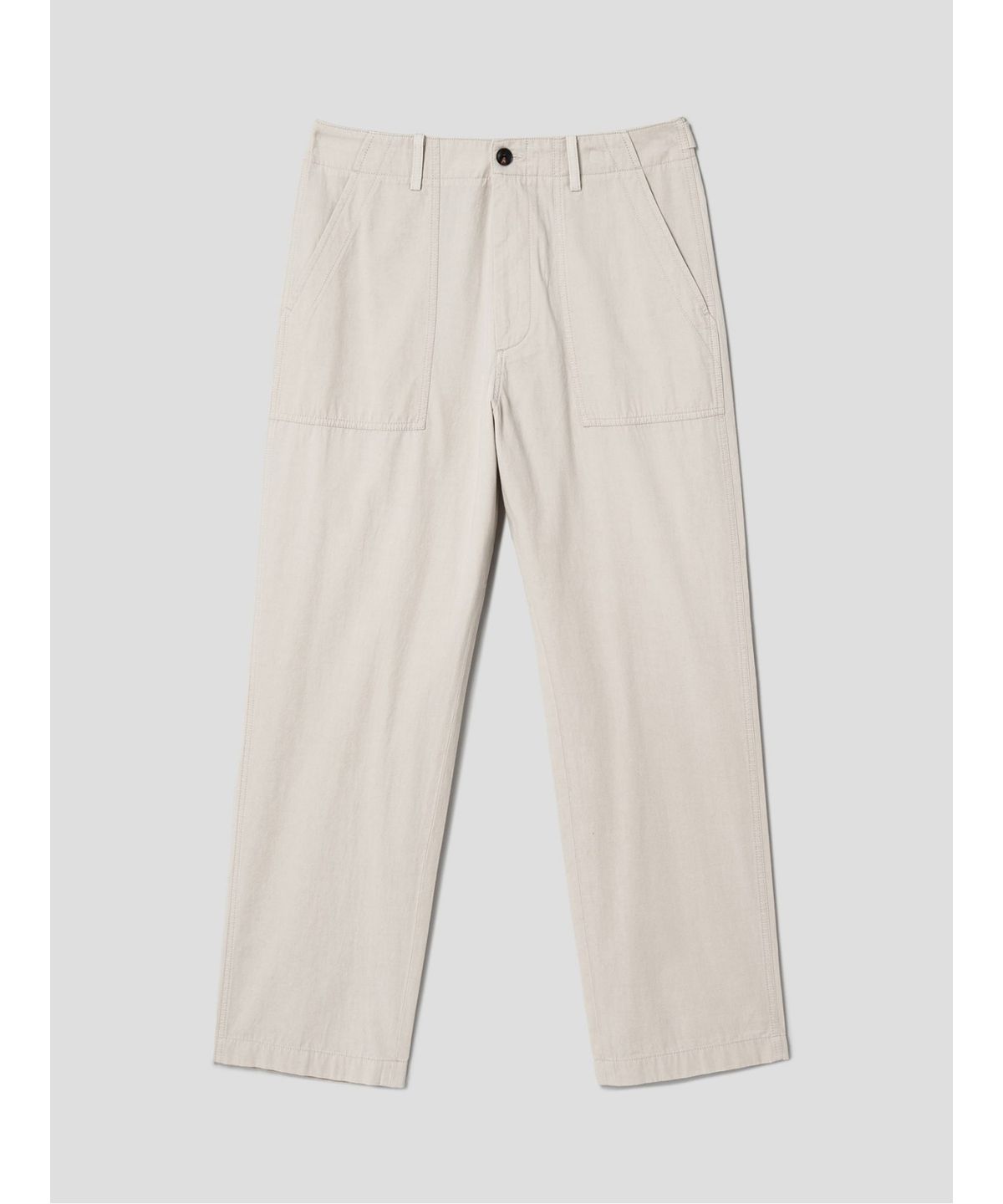 시프트지(SHIFT.G) Semi Wide Fatigue Pants  Ivory