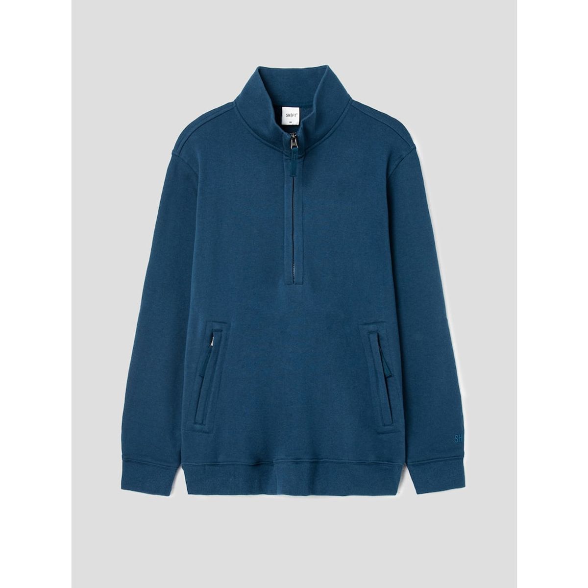 시프트지(SHIFT.G) ITS Half Zipup Sweatshirts  Blue
