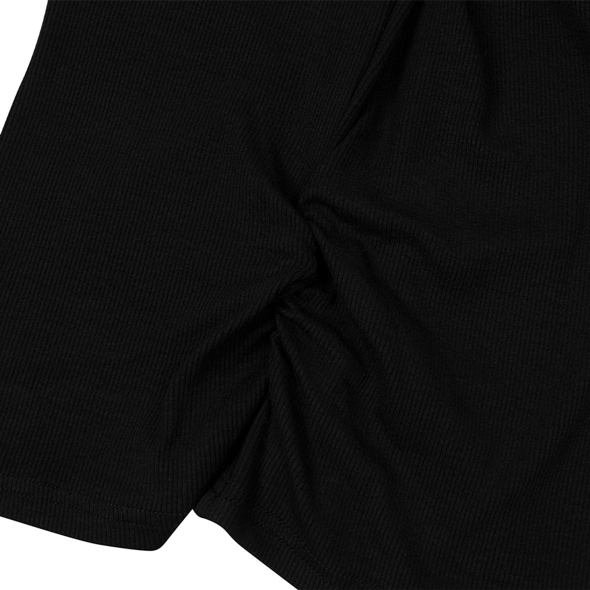 모아(MOAA) 헨리넥 사이드 셔링 롱 슬리브 (BLACK)