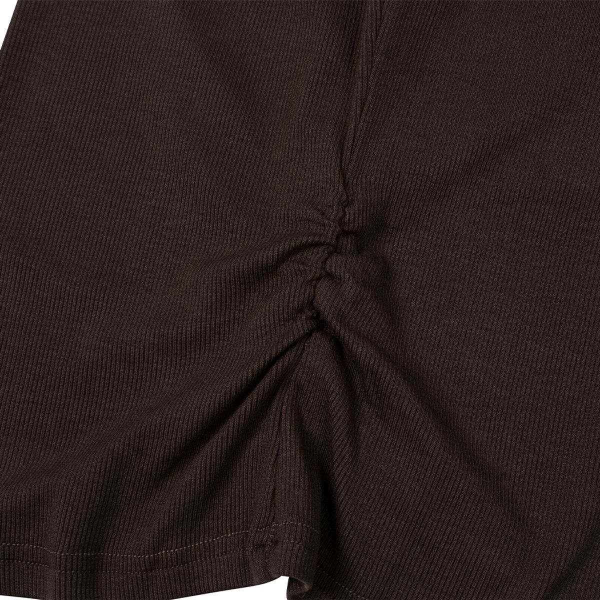 모아(MOAA) 헨리넥 사이드 셔링 롱 슬리브 (BROWN)