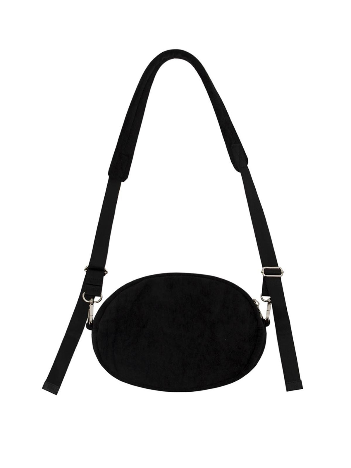 기준(KIJUN) Velvet Pecan Bag Black