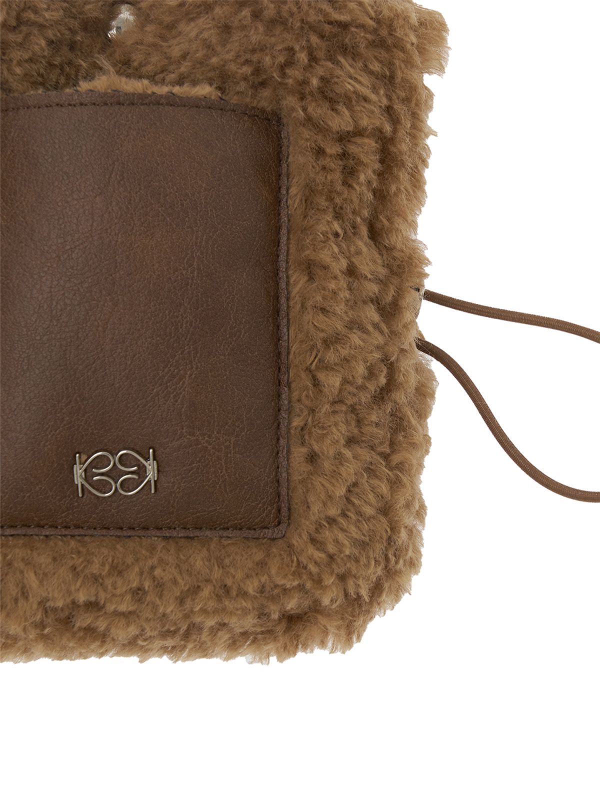 기준(KIJUN) Teddy Mini Bag Brown