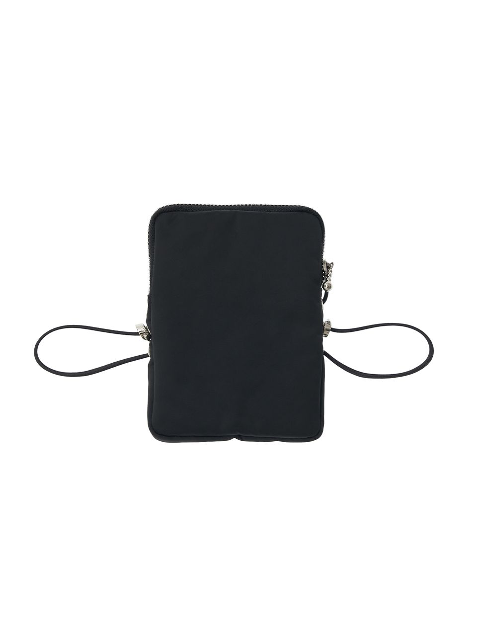 MUSINSA | KIJUN Drawstring Mini Bag Black 