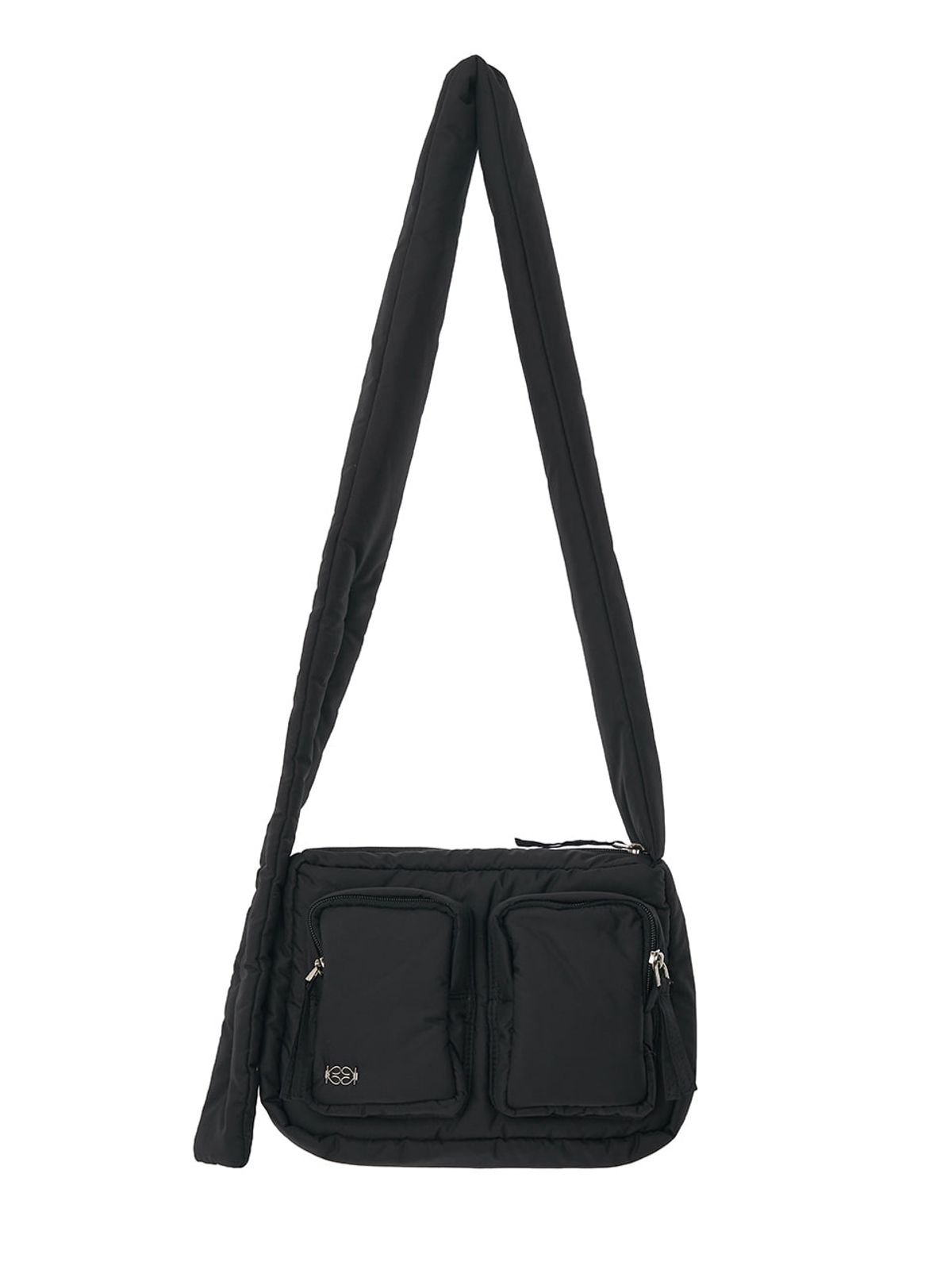 기준(KIJUN) Pillow Cross Bag Black