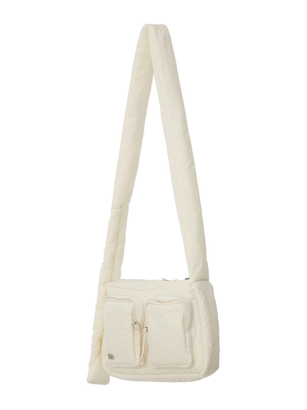기준(KIJUN) Pillow Cross Bag Cream