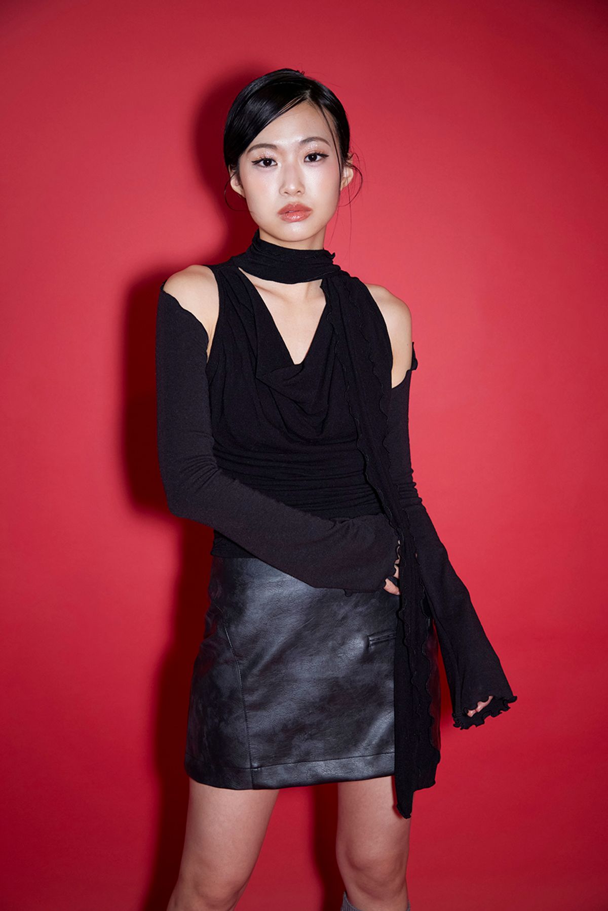 카프리슈(CAPRICIEUX) Irene set (black)