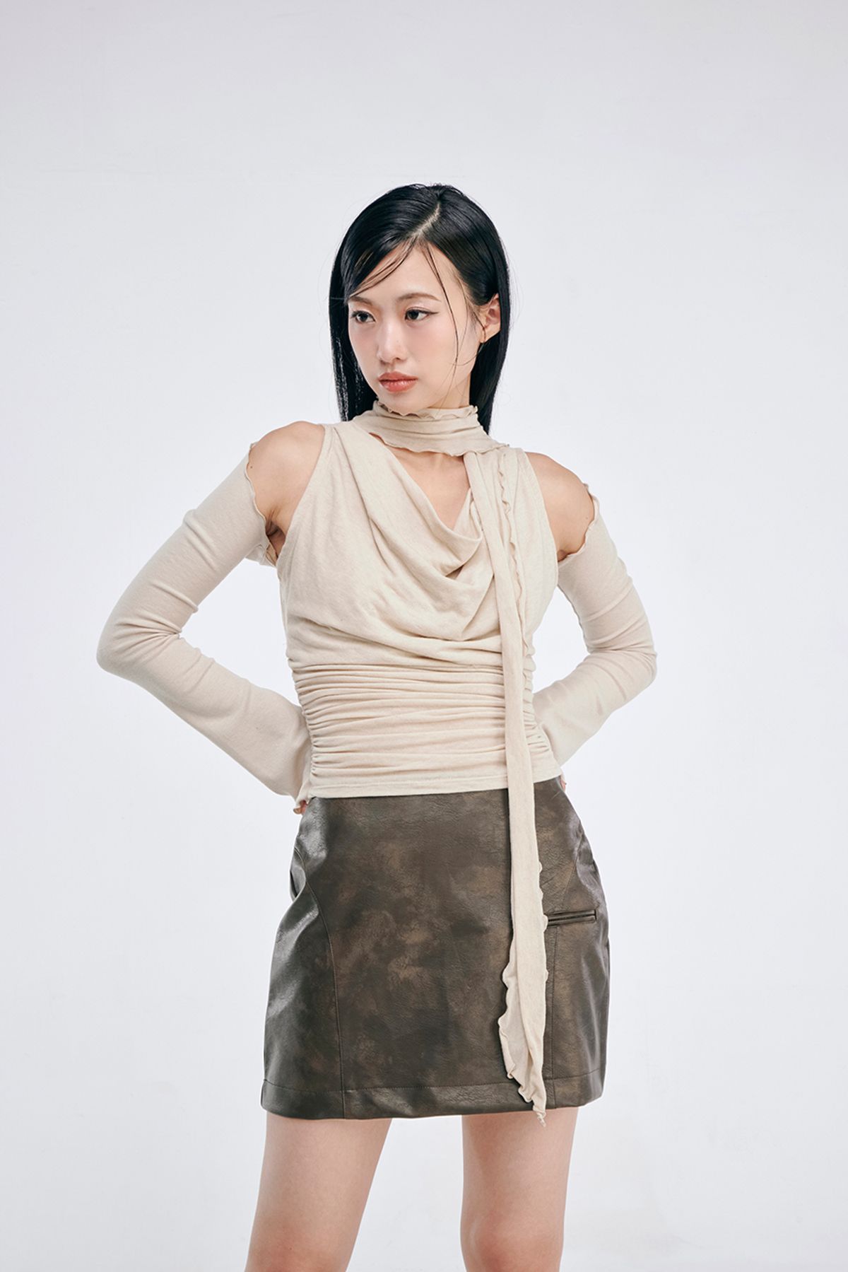 카프리슈(CAPRICIEUX) Irene set (beige)