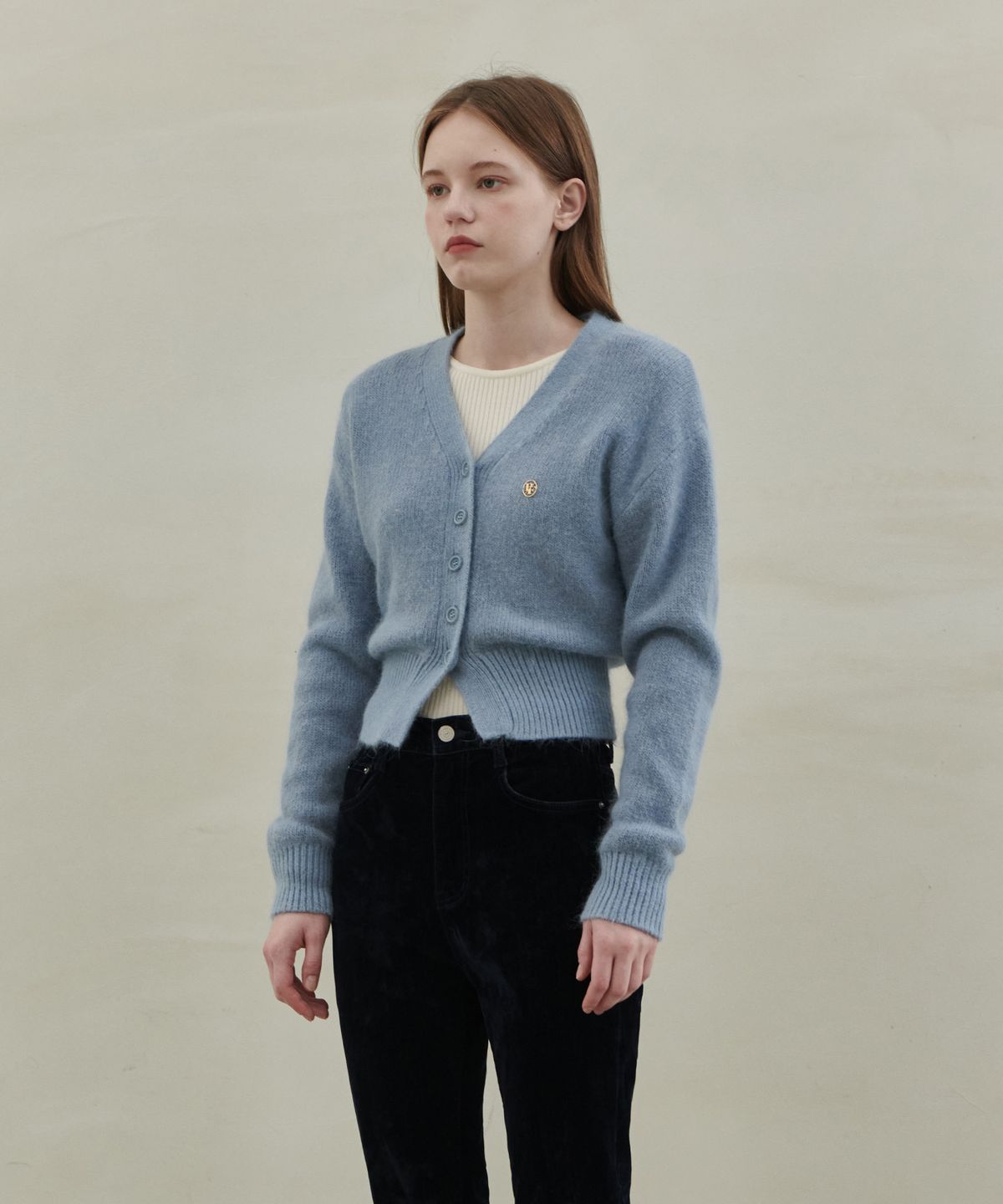 판도라핏(PANDORAFIT) Lydia V-neck Cardigan