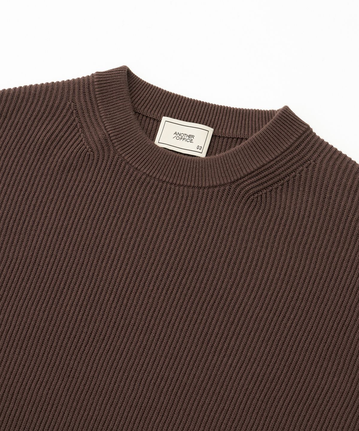 어나더 오피스(ANOTHER OFFICE) Ordinary Knit-Pullover (Raisin)