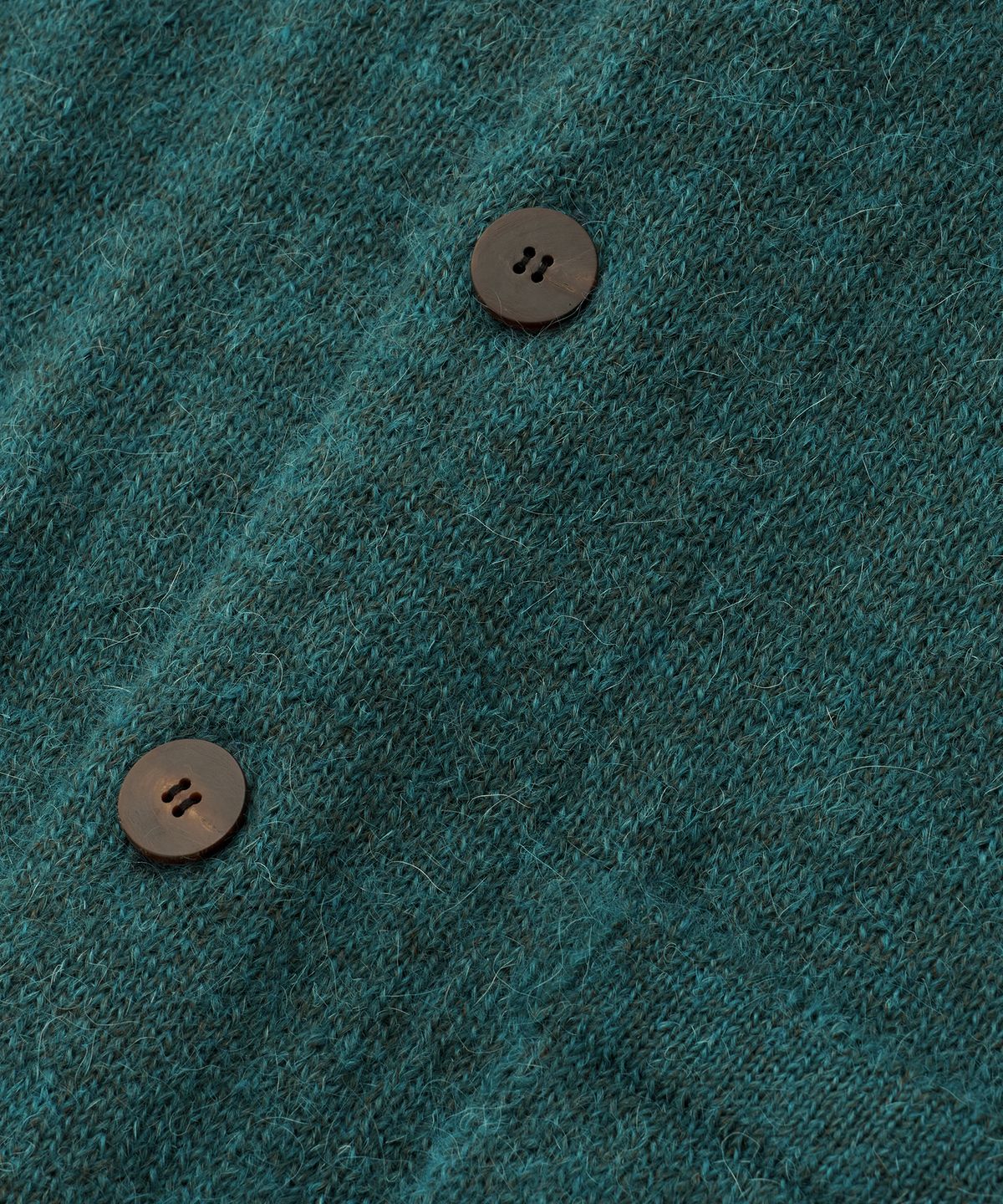 어나더 오피스(ANOTHER OFFICE) Kurt Mohair Cardigan (Peacock)