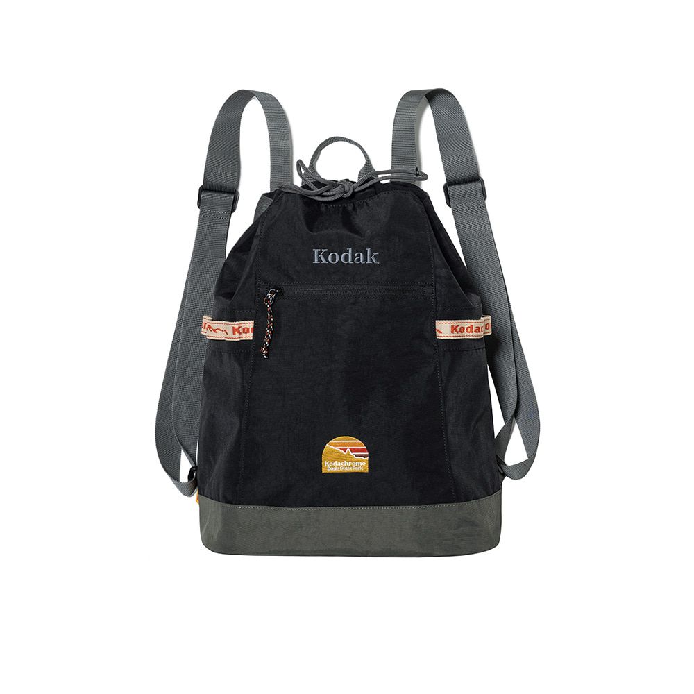 MUSINSA | KODAK Kodachrome Bucket Backpack BLACK