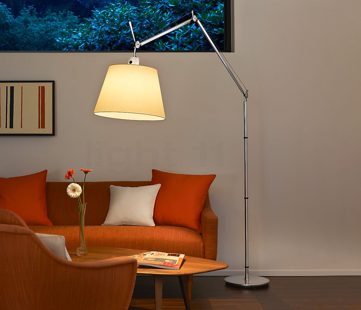 아르테미데(ARTEMIDE) 톨로메오 메가 플로어 램프