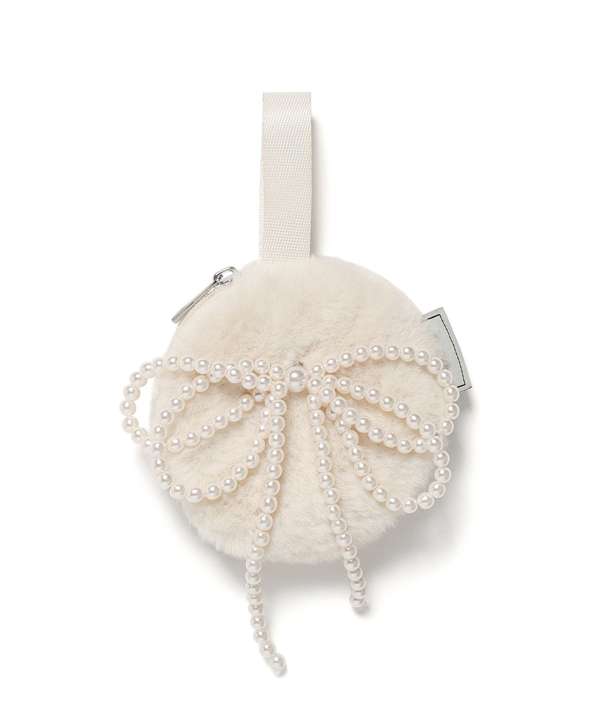 로라로라(ROLAROLA) PEARL RIBBON ORNAMENT IVORY