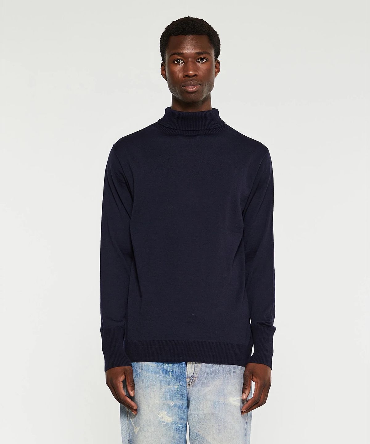 안데르센 안데르센(ANDERSEN ANDERSEN) 마린 터틀넥 Navy Blue