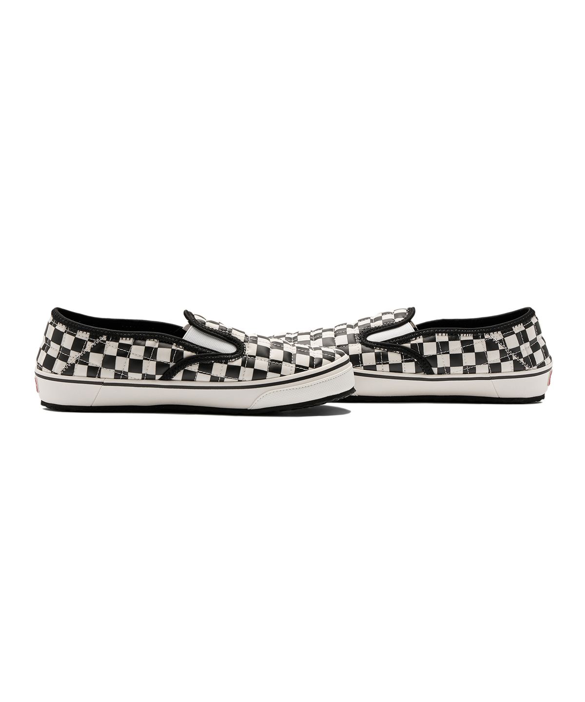 반스(VANS) 슬립-ER 2 - (체커보드) 블랙:클래식 화이트 / VN0A4UWOIB81