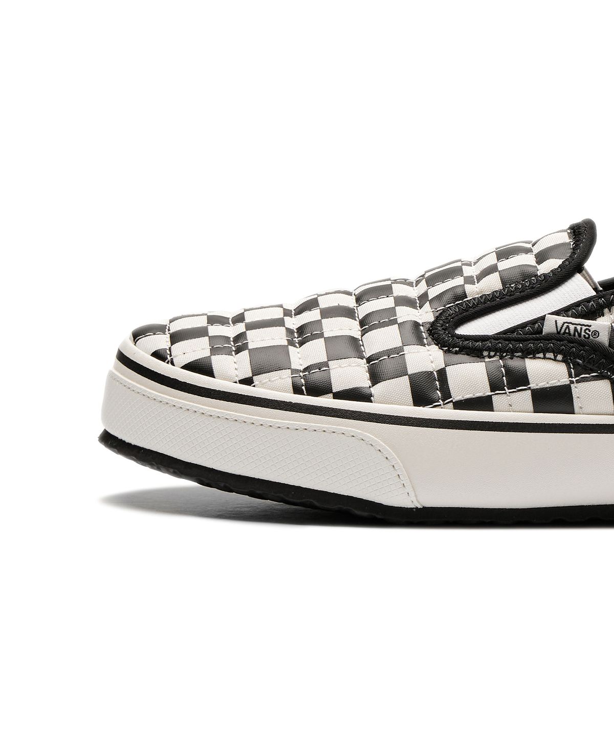 반스(VANS) 슬립-ER 2 - (체커보드) 블랙:클래식 화이트 / VN0A4UWOIB81