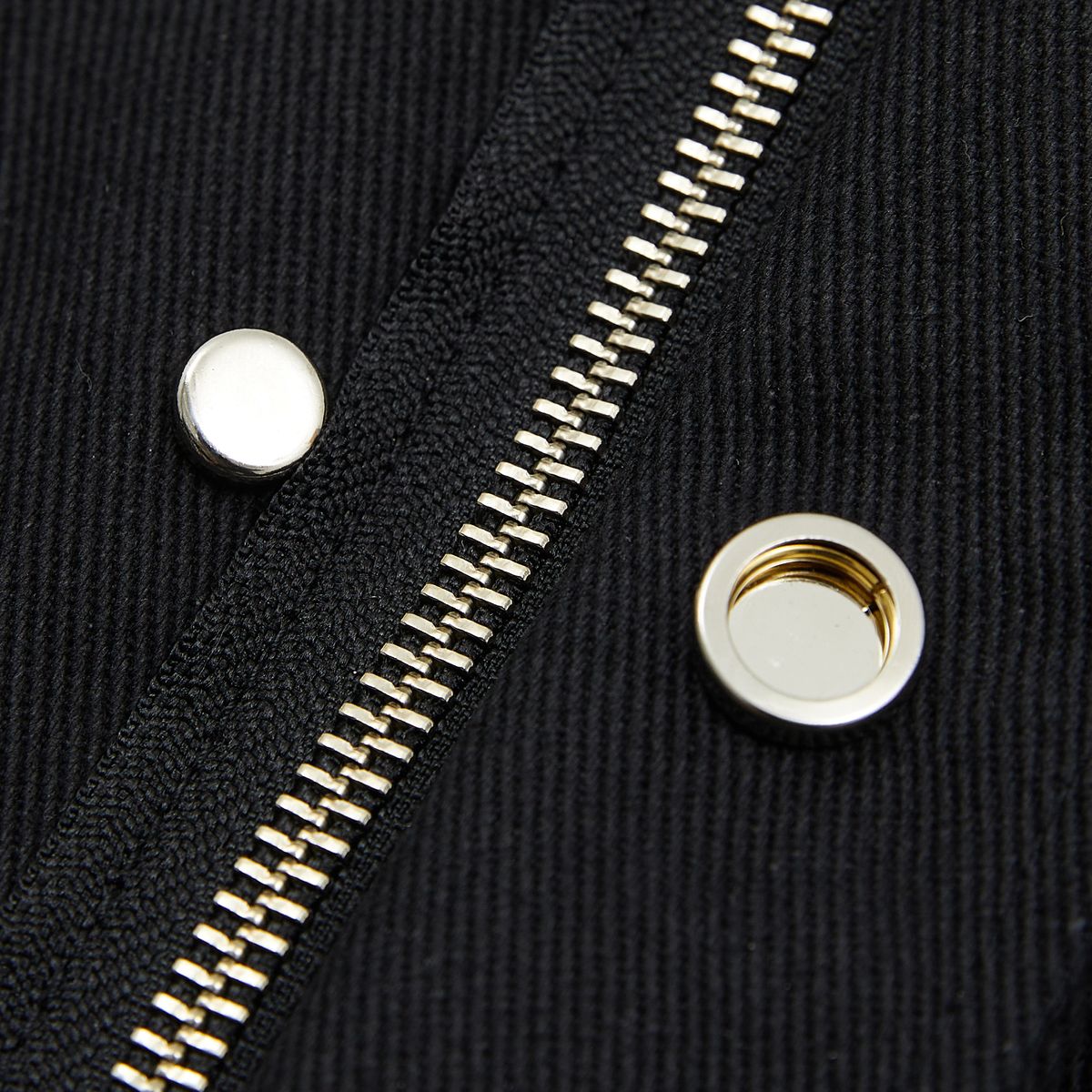 샴페인 블랭크 에스테틱(CHAMPAGNE BLANK AESTHETIC) HEAVY COTTON POST POCKET JACKET BLACK