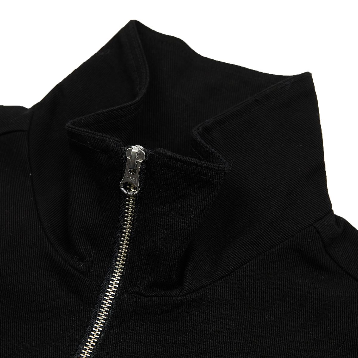 샴페인 블랭크 에스테틱(CHAMPAGNE BLANK AESTHETIC) HEAVY COTTON HIDDEN DETAIL 2-WAY JACKET BLACK