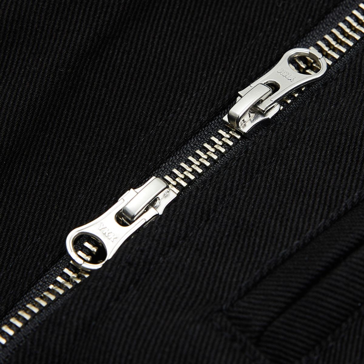 샴페인 블랭크 에스테틱(CHAMPAGNE BLANK AESTHETIC) HEAVY COTTON HIDDEN DETAIL 2-WAY JACKET BLACK