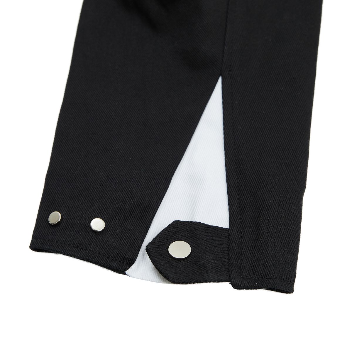 샴페인 블랭크 에스테틱(CHAMPAGNE BLANK AESTHETIC) HEAVY COTTON POST POCKET CROP JACKET WHITE