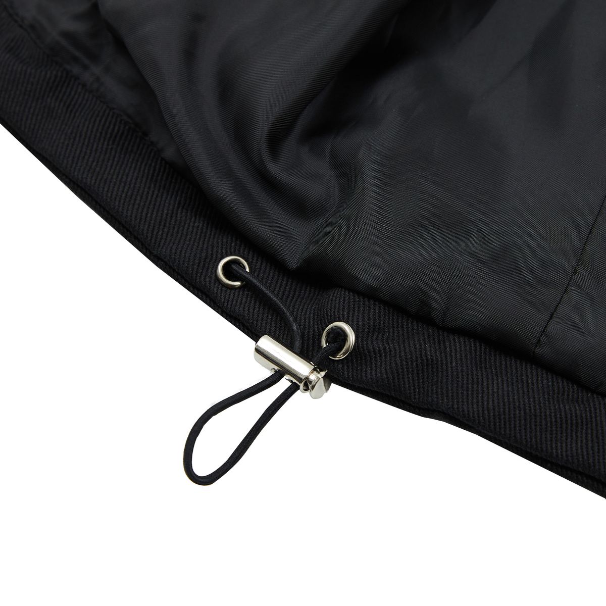 샴페인 블랭크 에스테틱(CHAMPAGNE BLANK AESTHETIC) HEAVY COTTON POST POCKET CROP JACKET WHITE