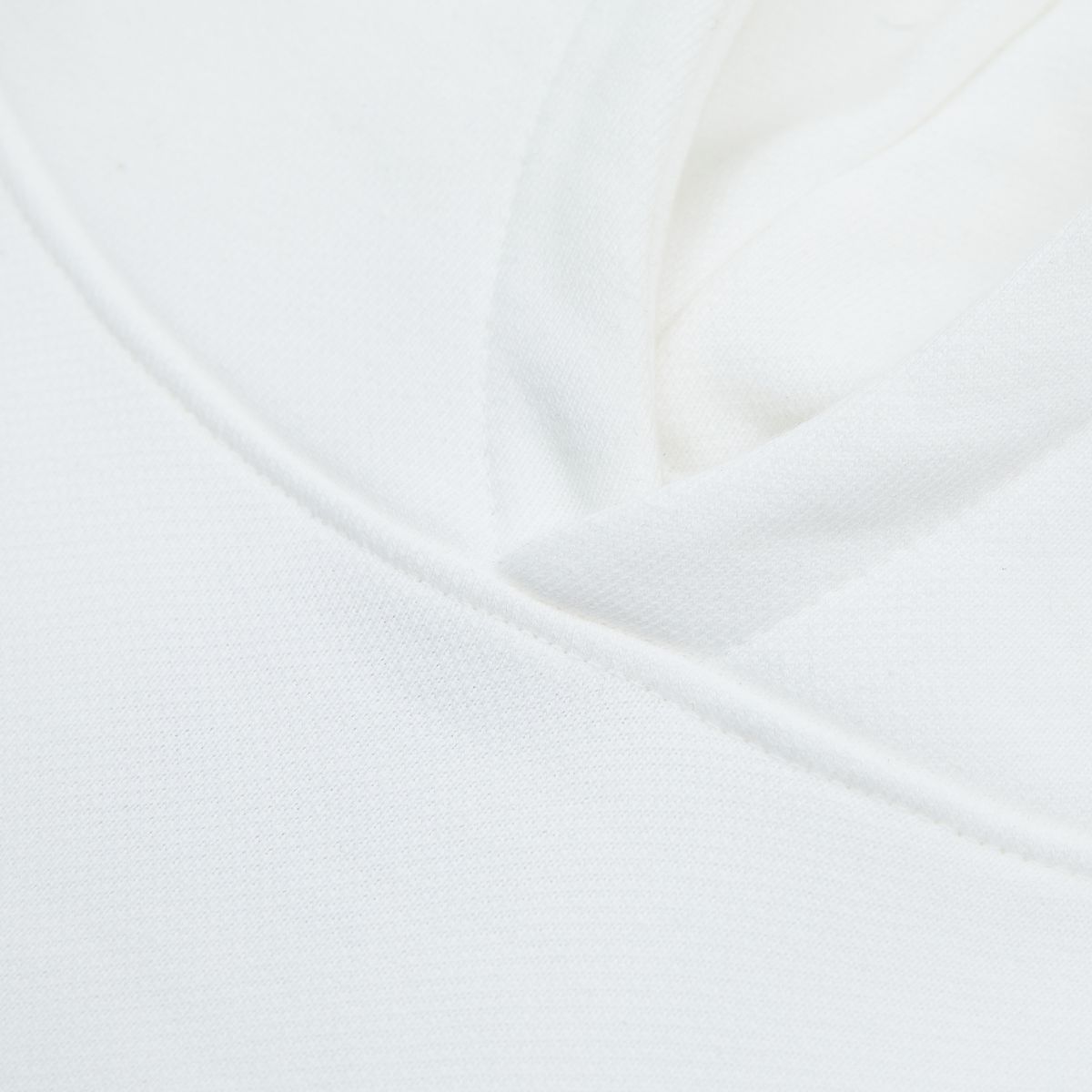 샴페인 블랭크 에스테틱(CHAMPAGNE BLANK AESTHETIC) LINE HOODIE WHITE