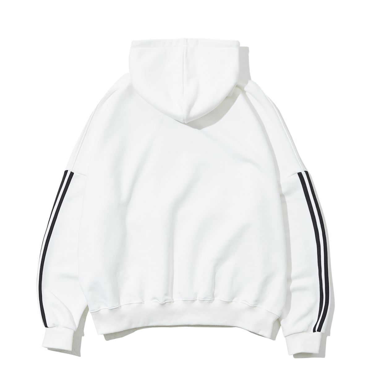 샴페인 블랭크 에스테틱(CHAMPAGNE BLANK AESTHETIC) LINE HOODIE WHITE