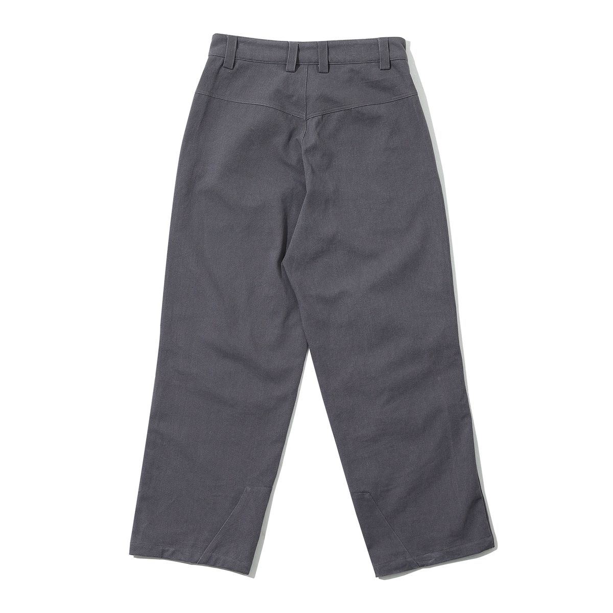 샴페인 블랭크 에스테틱(CHAMPAGNE BLANK AESTHETIC) STAR POINT SEMI-WIDE PANTS GREY