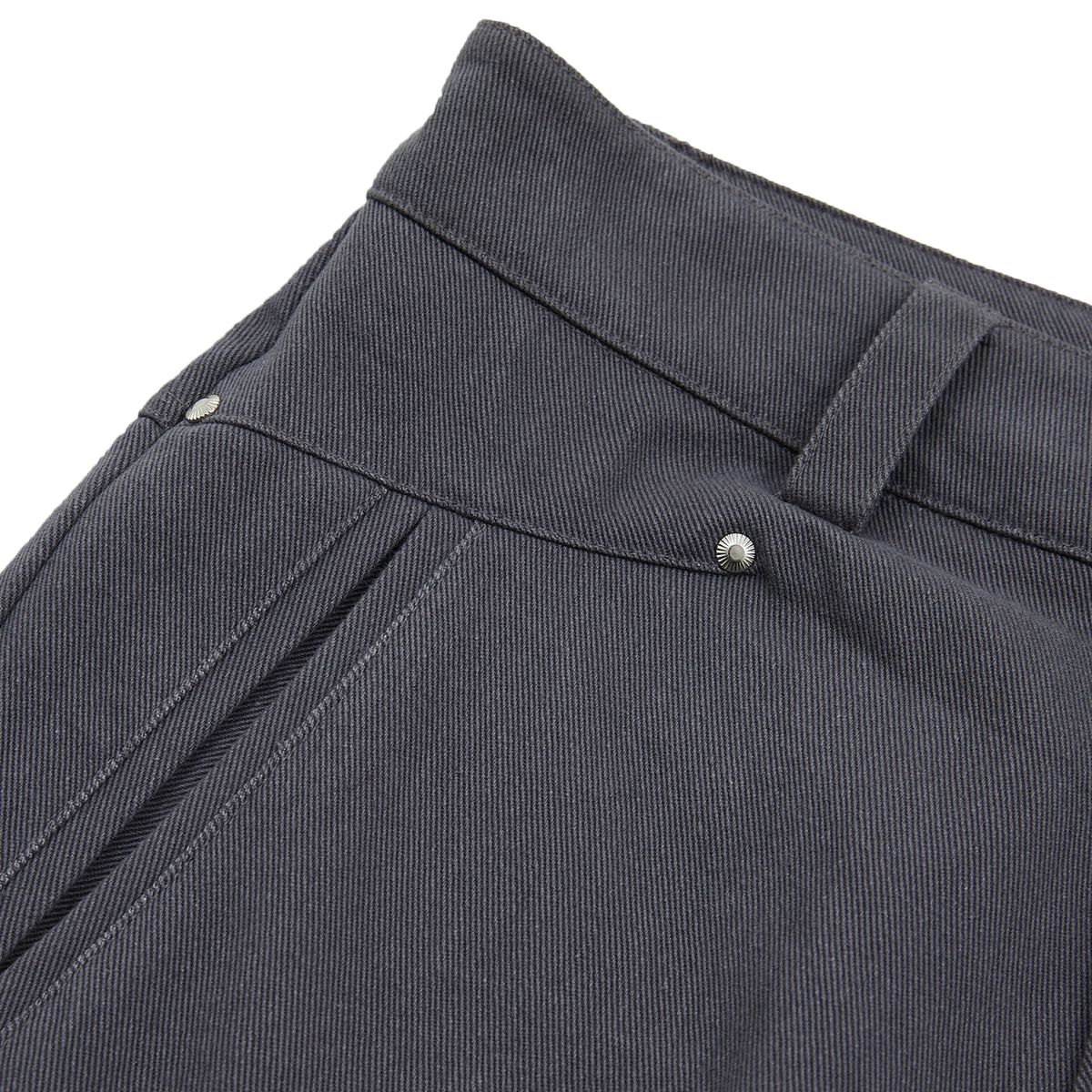 샴페인 블랭크 에스테틱(CHAMPAGNE BLANK AESTHETIC) STAR POINT SEMI-WIDE PANTS GREY
